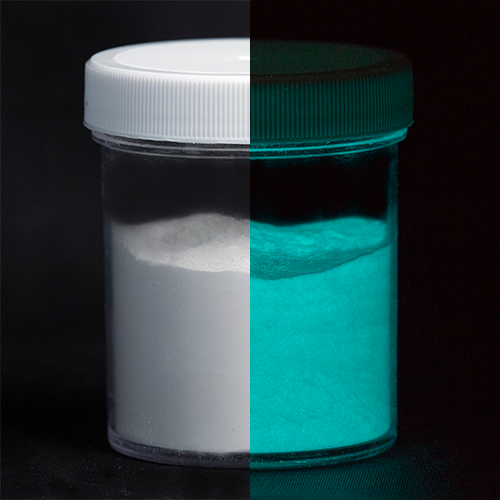 Alumiglow Heat Cured Glow Powder Paint for Tungsten Ice Fishing Jigs